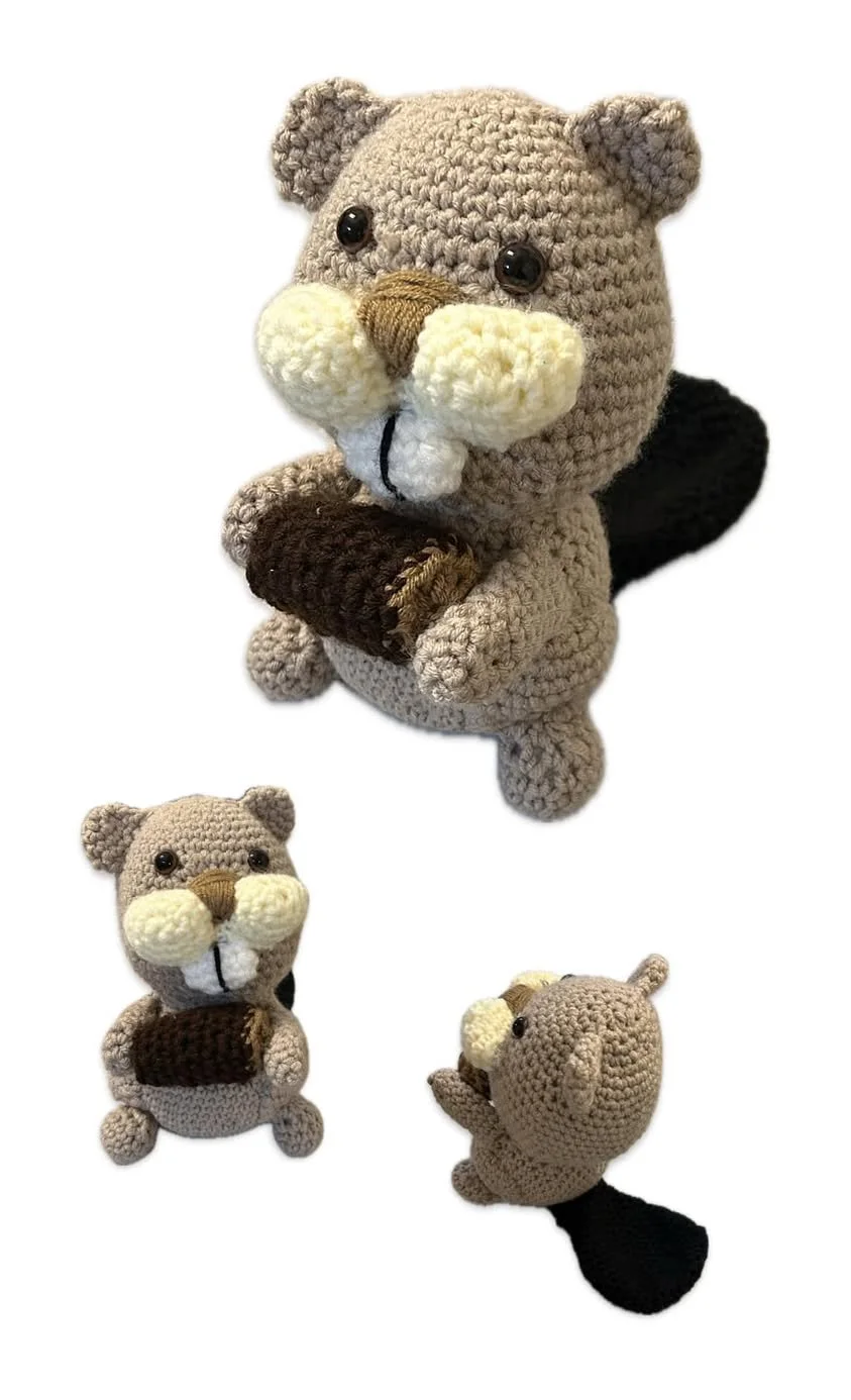 Beaver amigurumi