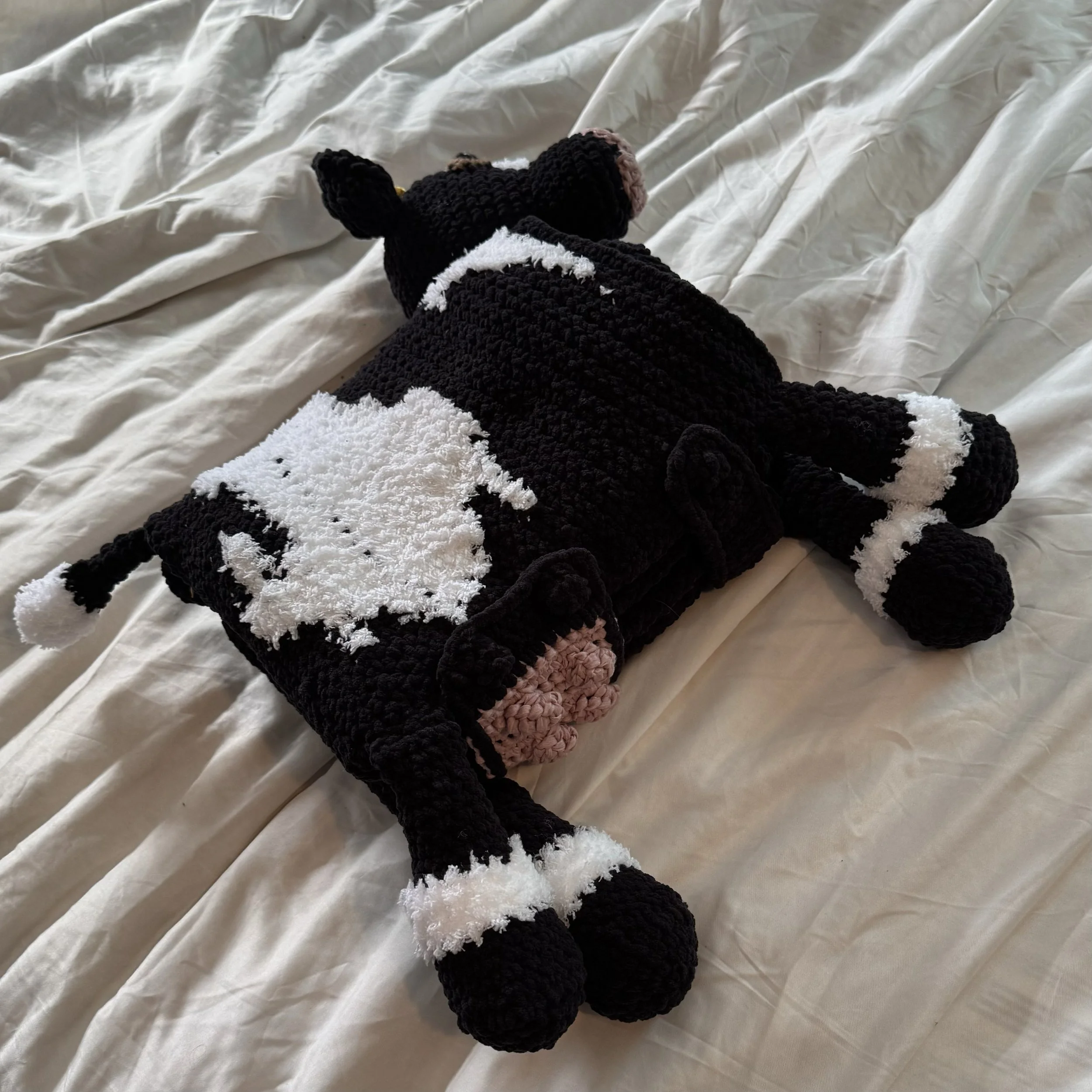 Another view of the folded blanket