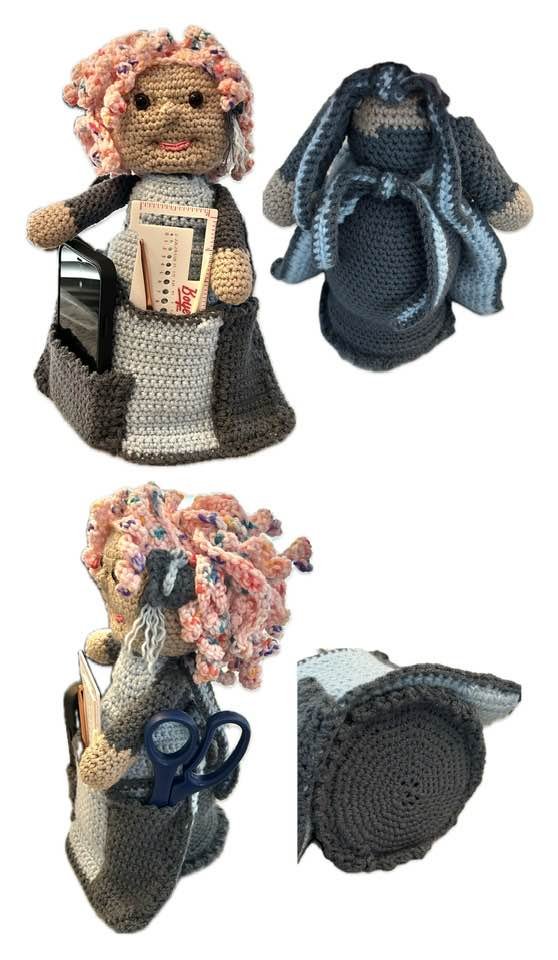 Desktop organizer "the Hair dresser"