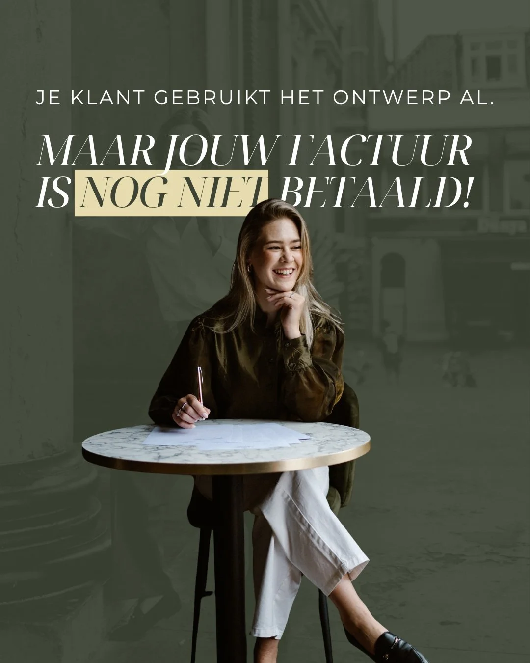 Je levert het bestand, de klant gaat er meteen mee aan de slag, en de betaling blijft uit.❌️

Zonder eigendomsvoorbehoud in je voorwaarden heb je op dat moment weinig drukmiddel meer: het werk is al overgedragen, betaald of niet.

Dit is precies het 