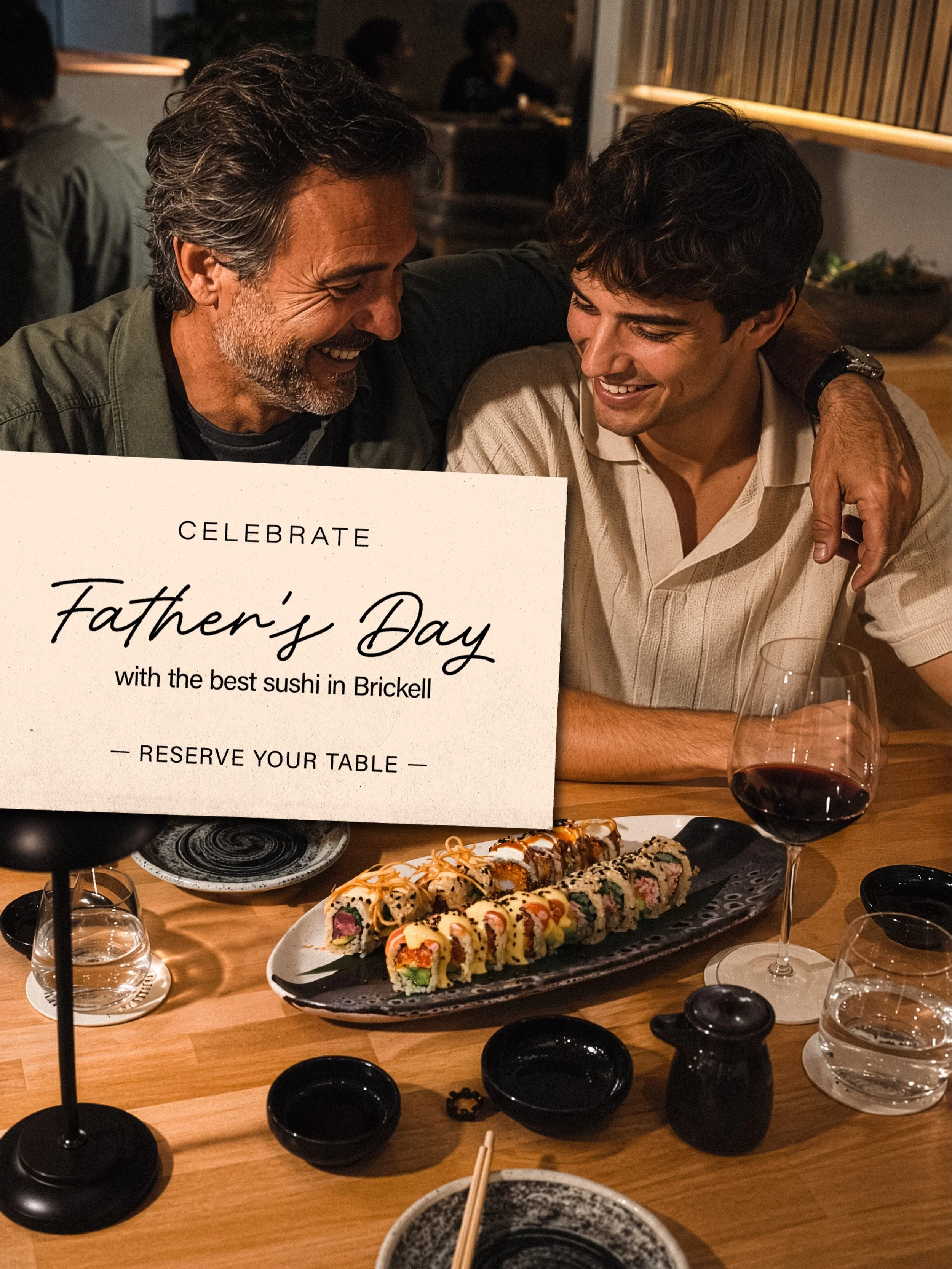 I spent Father&rsquo;s Day watching soccer and eating sushi&mdash;the perfect combination! 🤩

Reserve your table for this Sunday 
📍169 SW 7th St, Miami, FL 33130

#sushiclubus #miami #sushimiami
