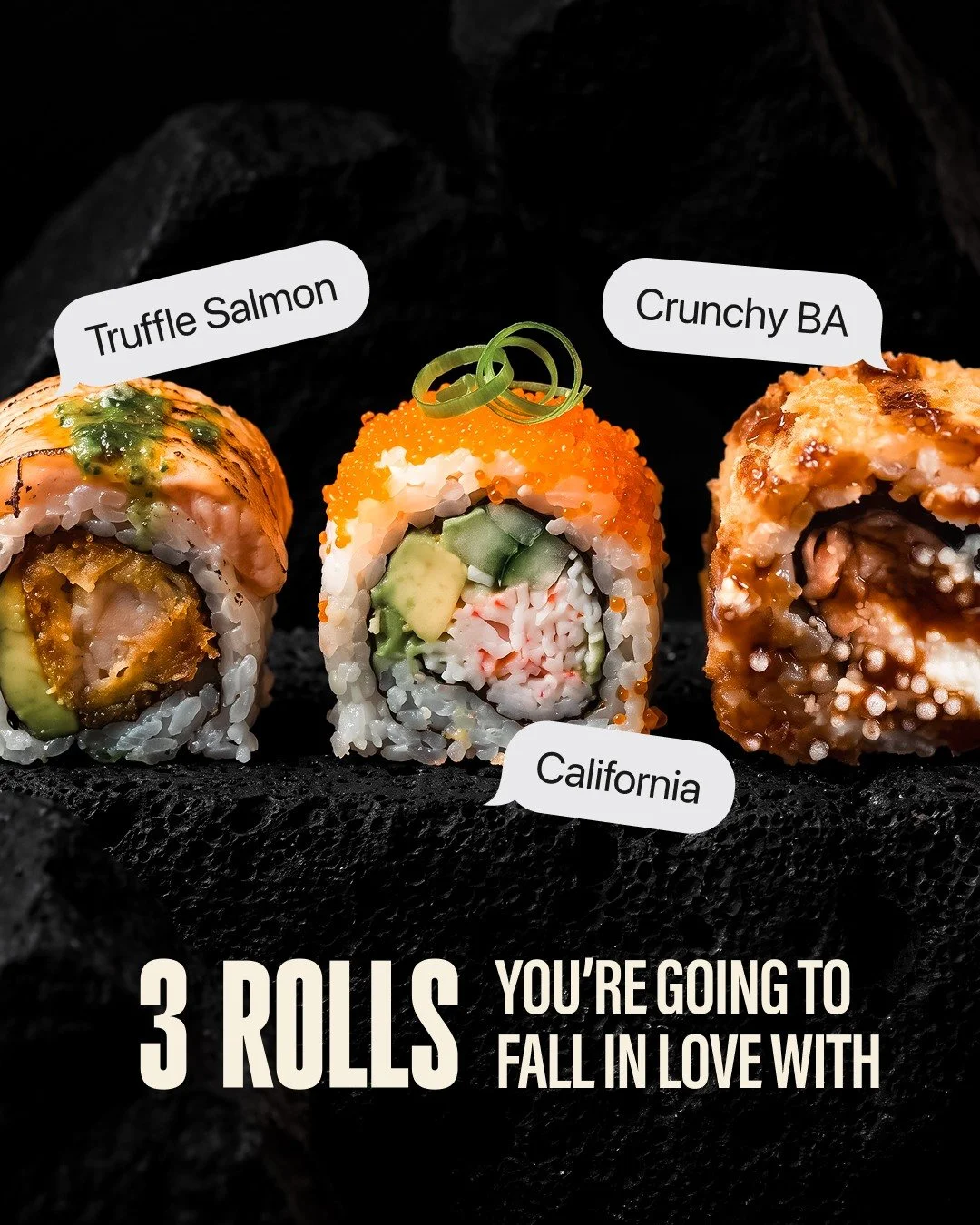 Some choices are harder than others&hellip; especially when sushi is involved. 👀🍣

We picked three favorites for your next craving. Now there&rsquo;s only one question:Which one is making it to your table? 🥢

Order through Toast
📍169 SW 7th St, M