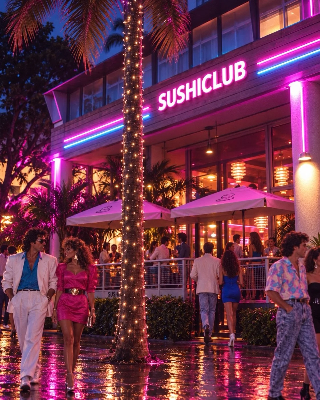 If Sushi Club had existed in the &rsquo;80s, it would have looked like this 😎

#sushiclubus #miami #sushimiami