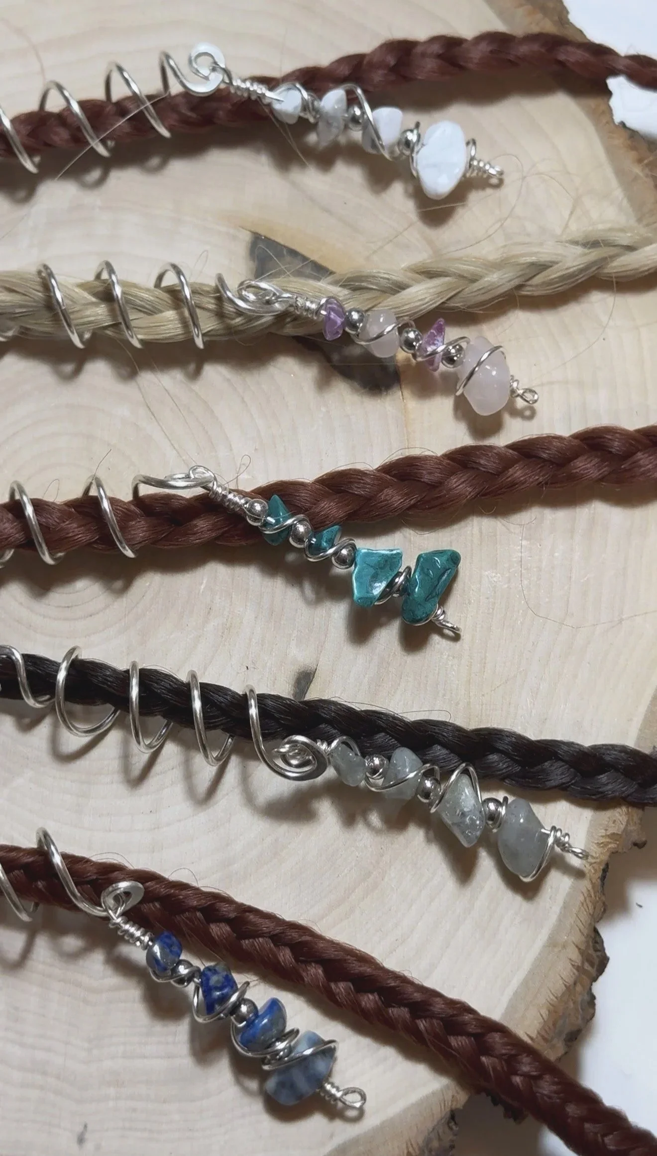 Charmed Crystal Hair Cuff