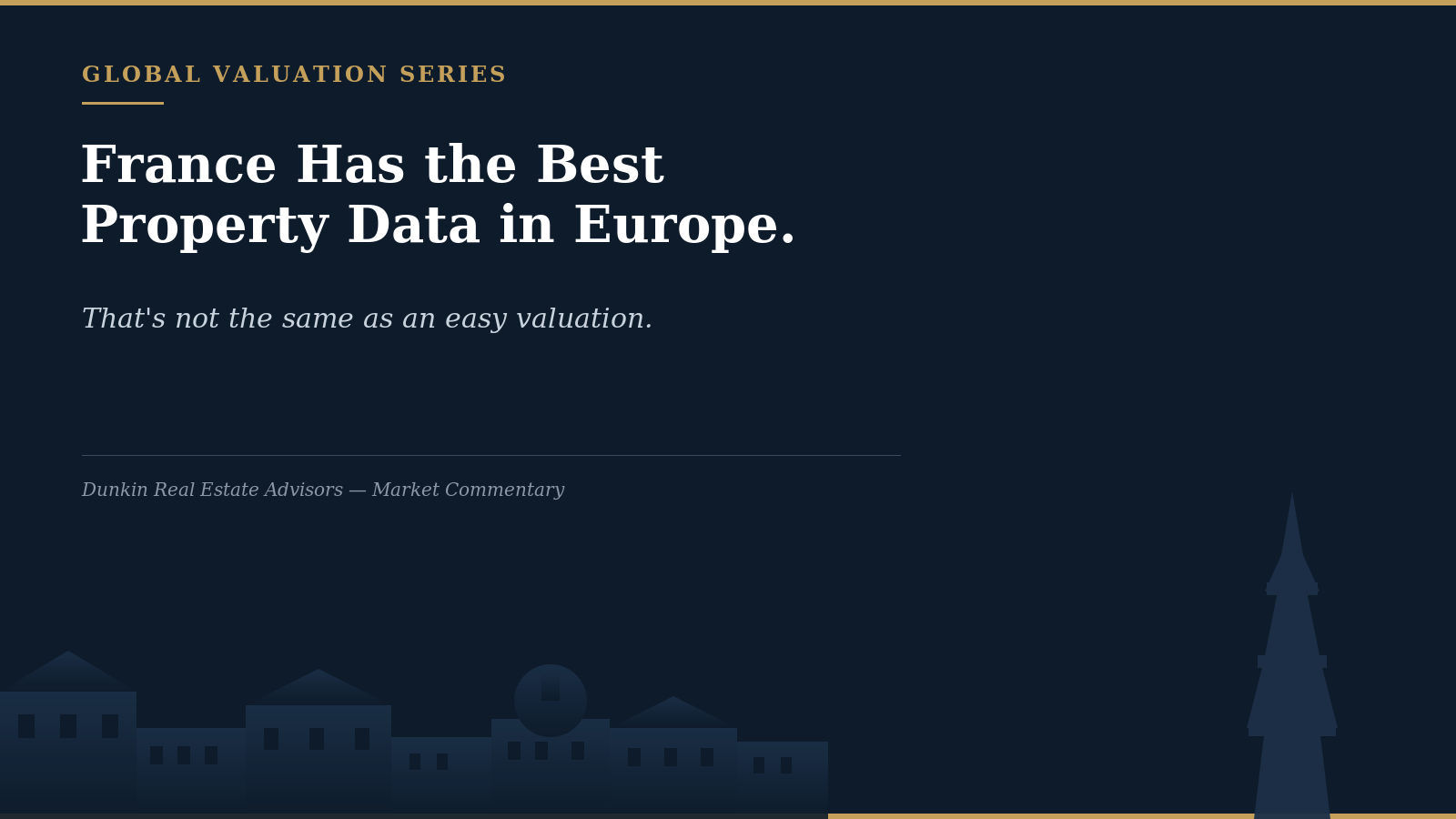 France Has the Best Property Data in Europe. That's Not the Same as an Easy Valuation.