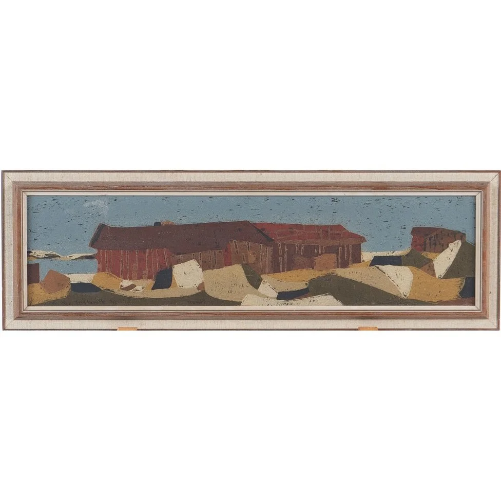 Unknown Artist — The Cottage, Oil on Panel