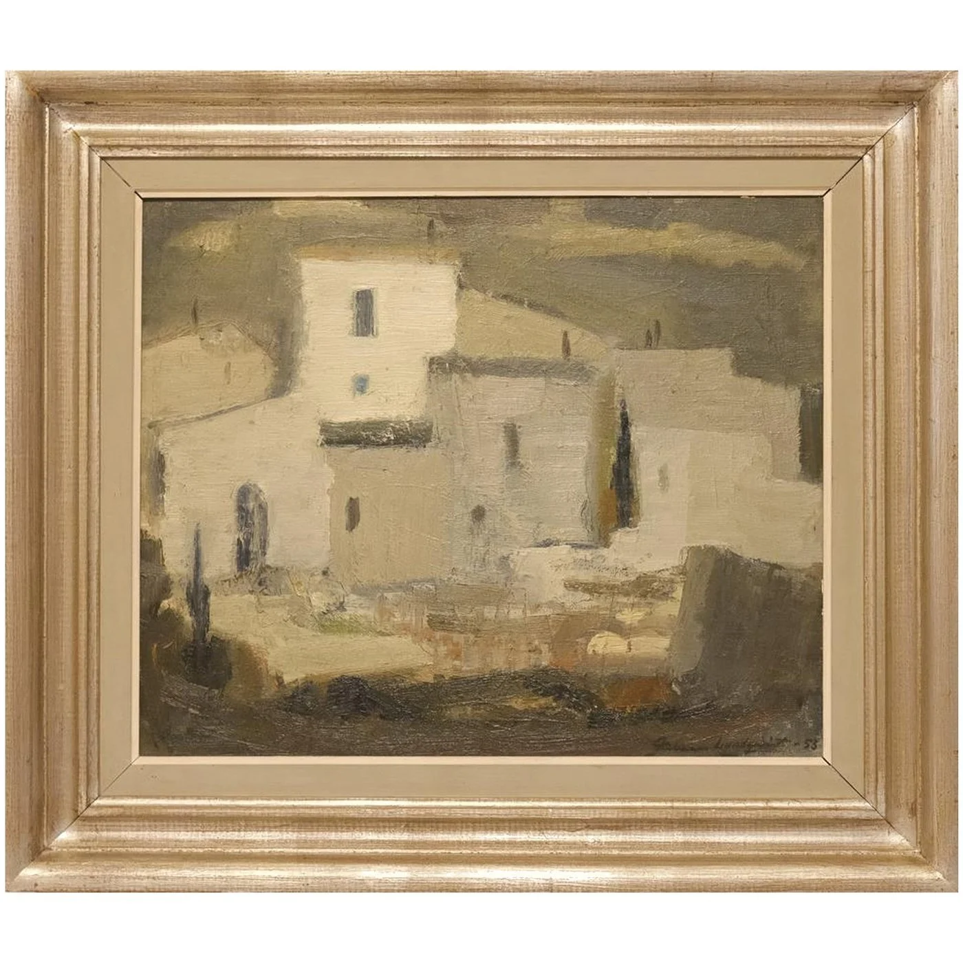 Fabian Lundqvist — Landscape with House, Oil on Canvas