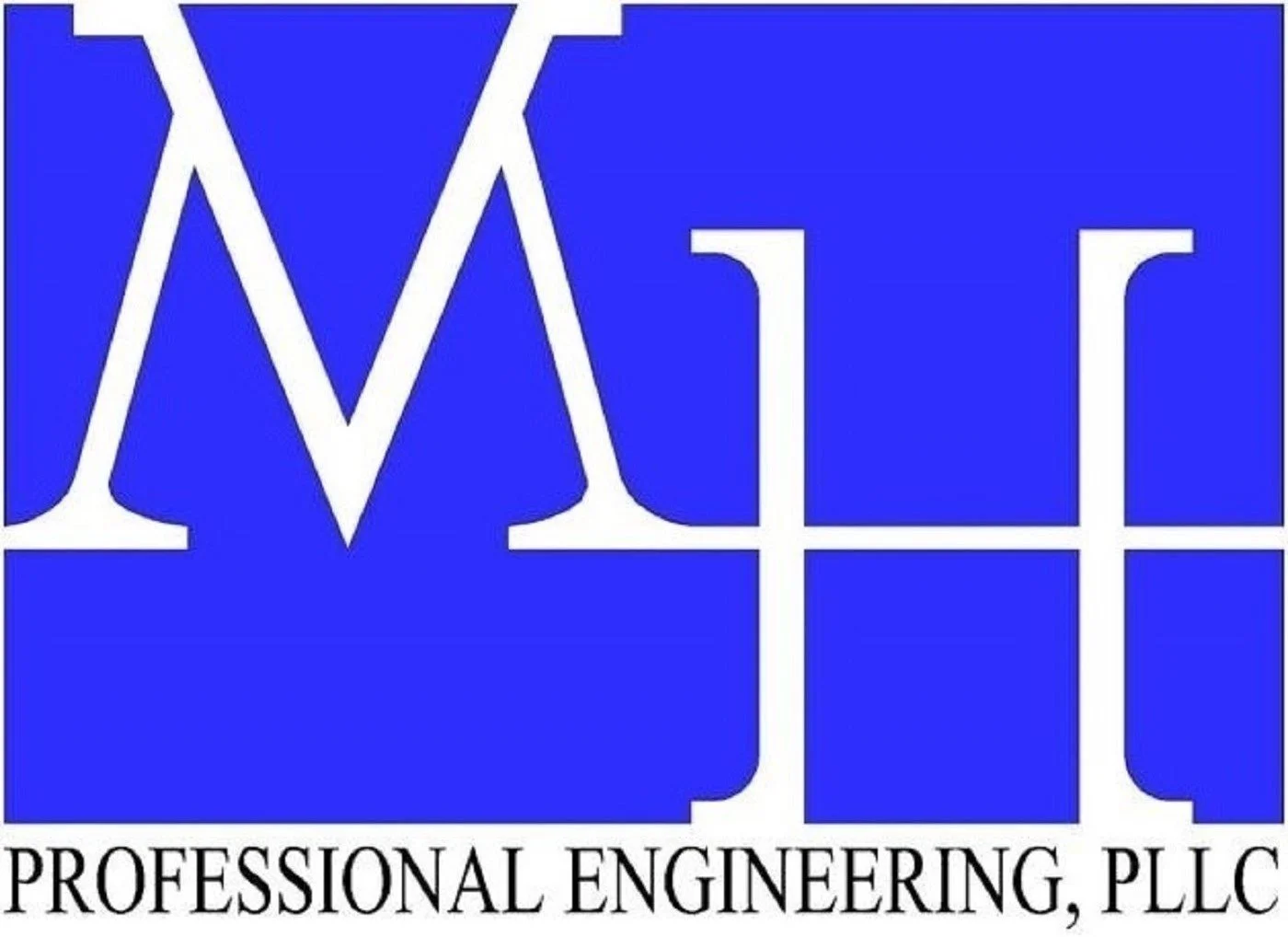 Logo of MLR Professional Engineering, LLC with a blue background, white stylized 'MLR' initials, and black text below reading 'PROFESSIONAL ENGINEERING, LLC'.