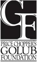Logo of the GOLUB Foundation with the initials 'GE' and the text 'Price Chopper's Golub Foundation' underneath.