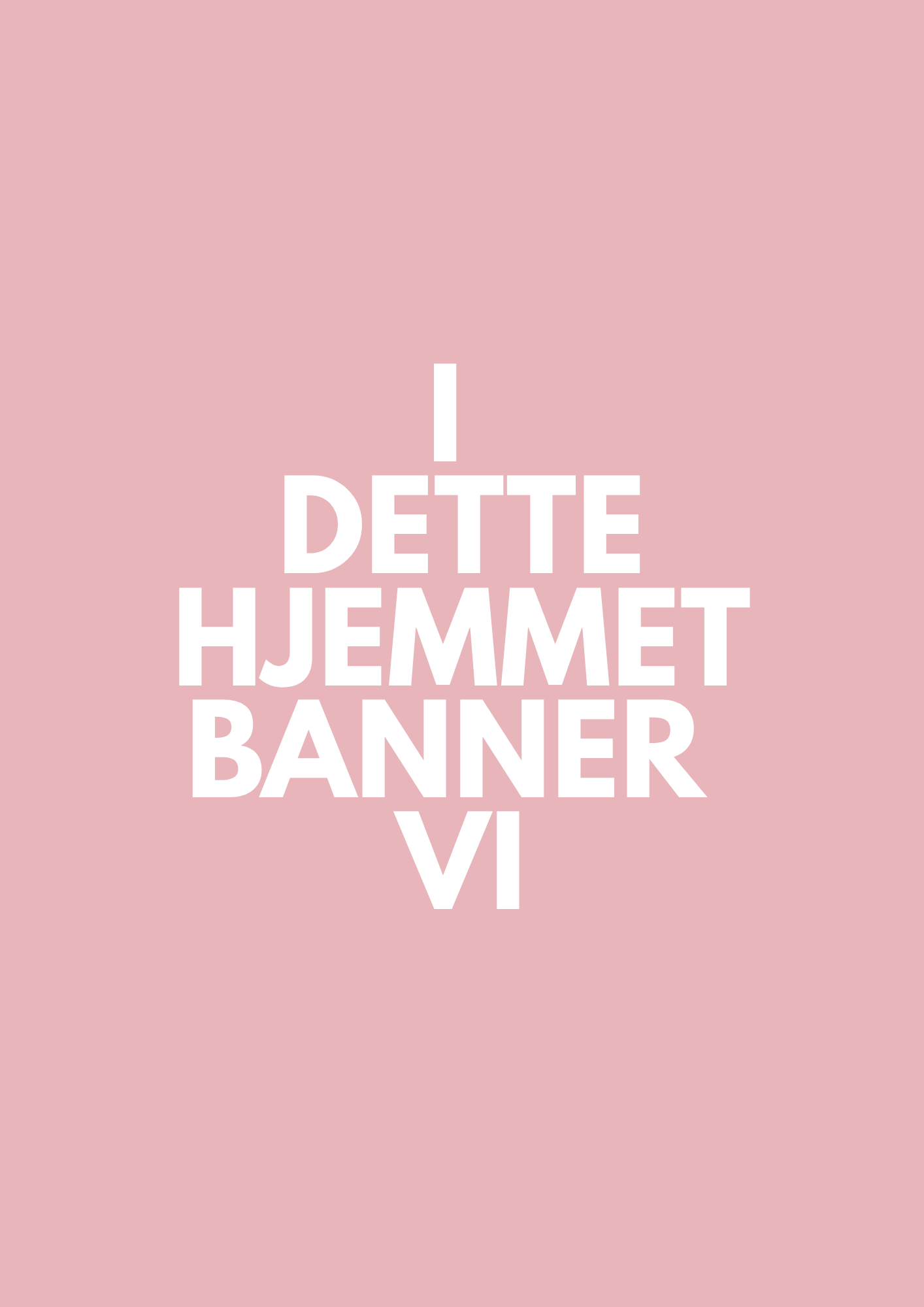 I DETTE HJEMMET BANNER VI