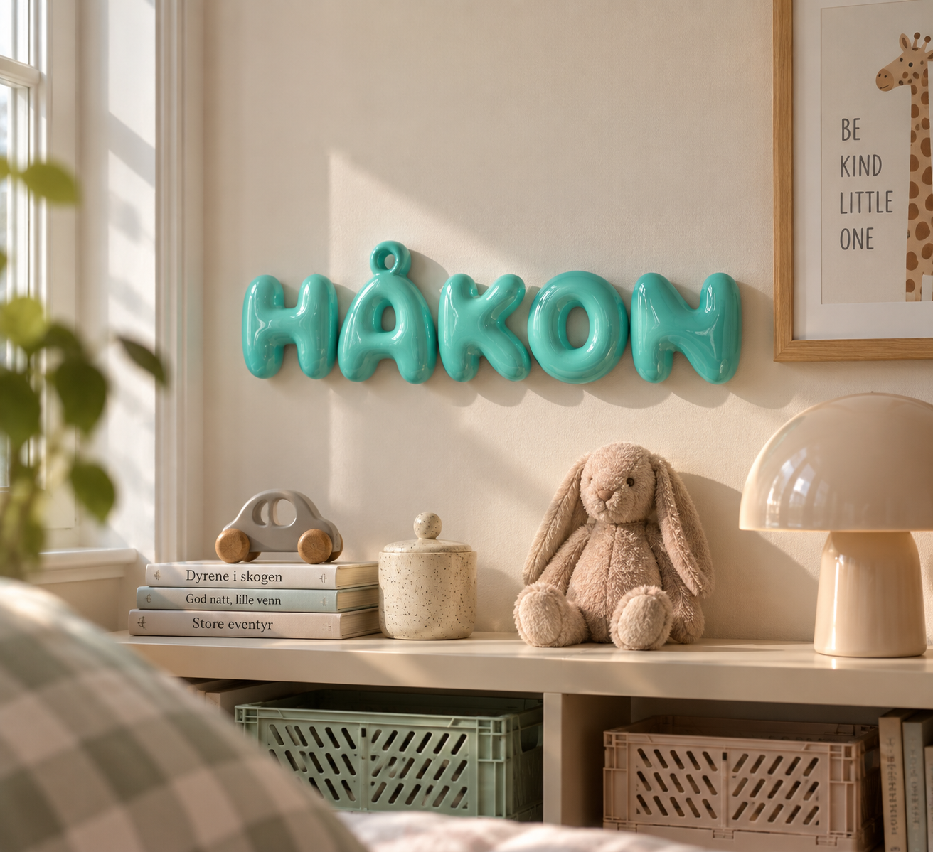 bubble letters har tatt over barnerommene – og vi skjønner hvorfor 🫧