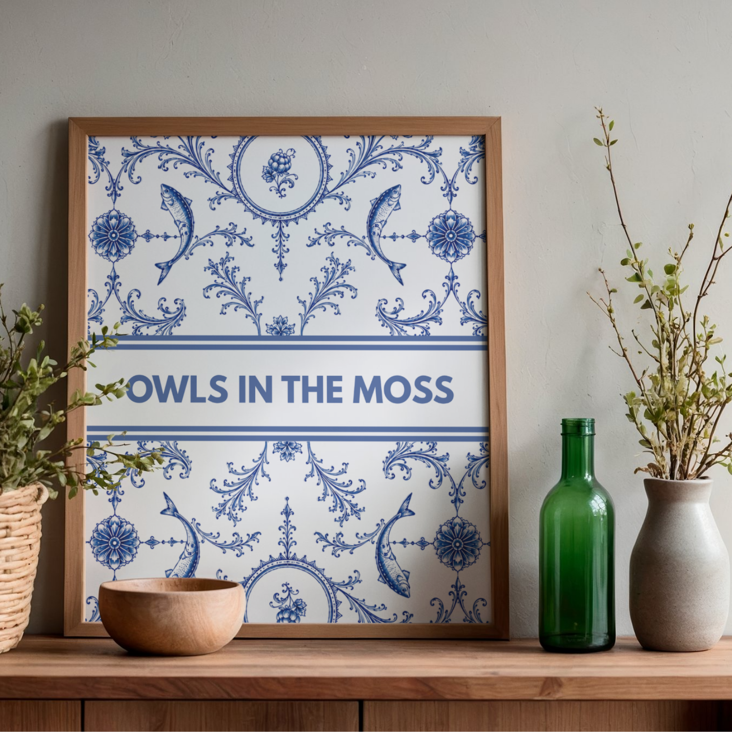 Owls In The Moss