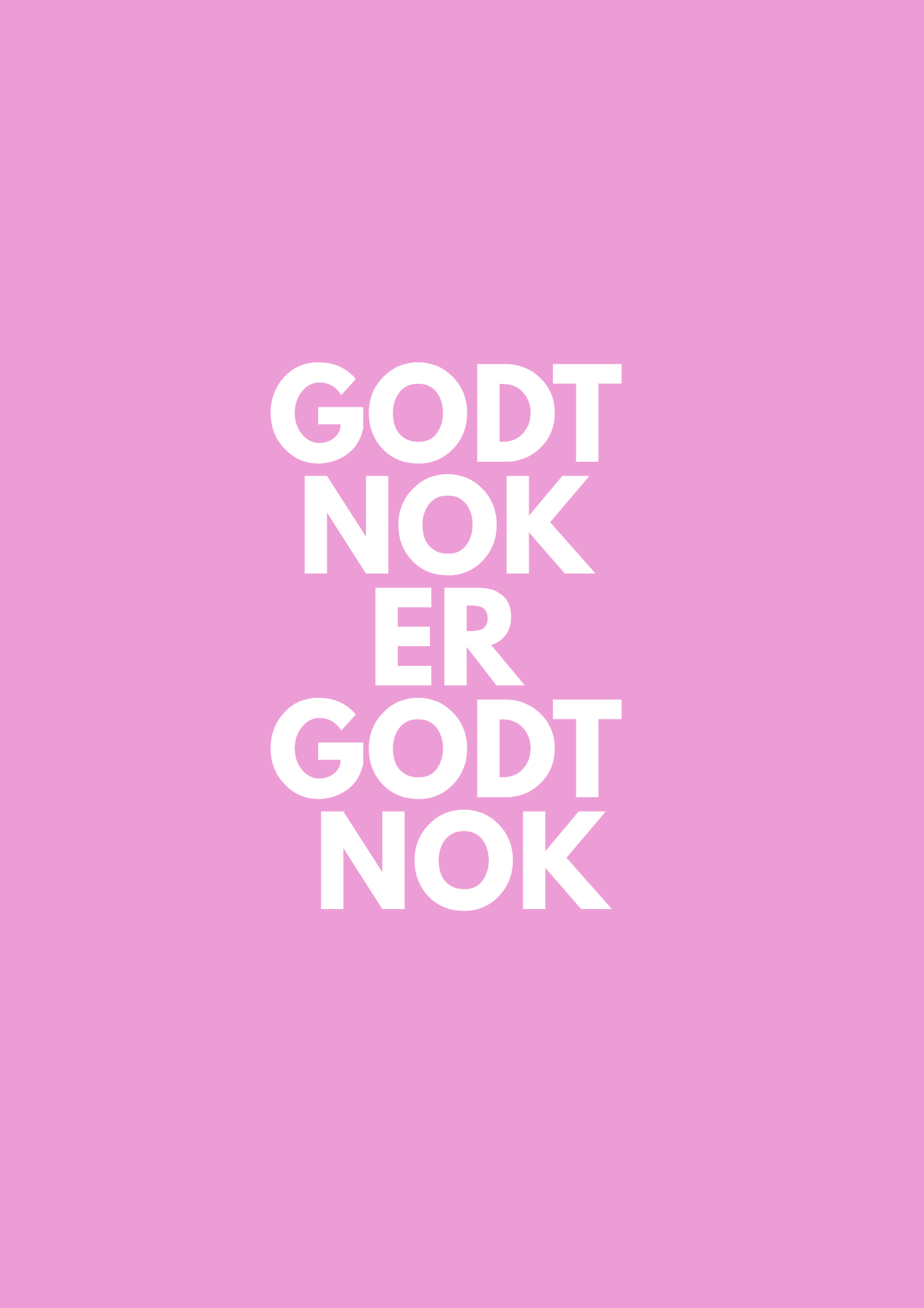 godt nok er godt nok