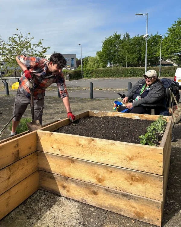 Rooted Chippenham community garden accessibility