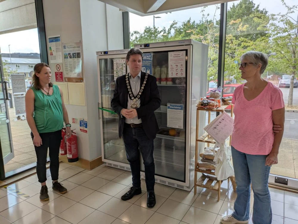 Chippenham's first Community Fridge is open!
