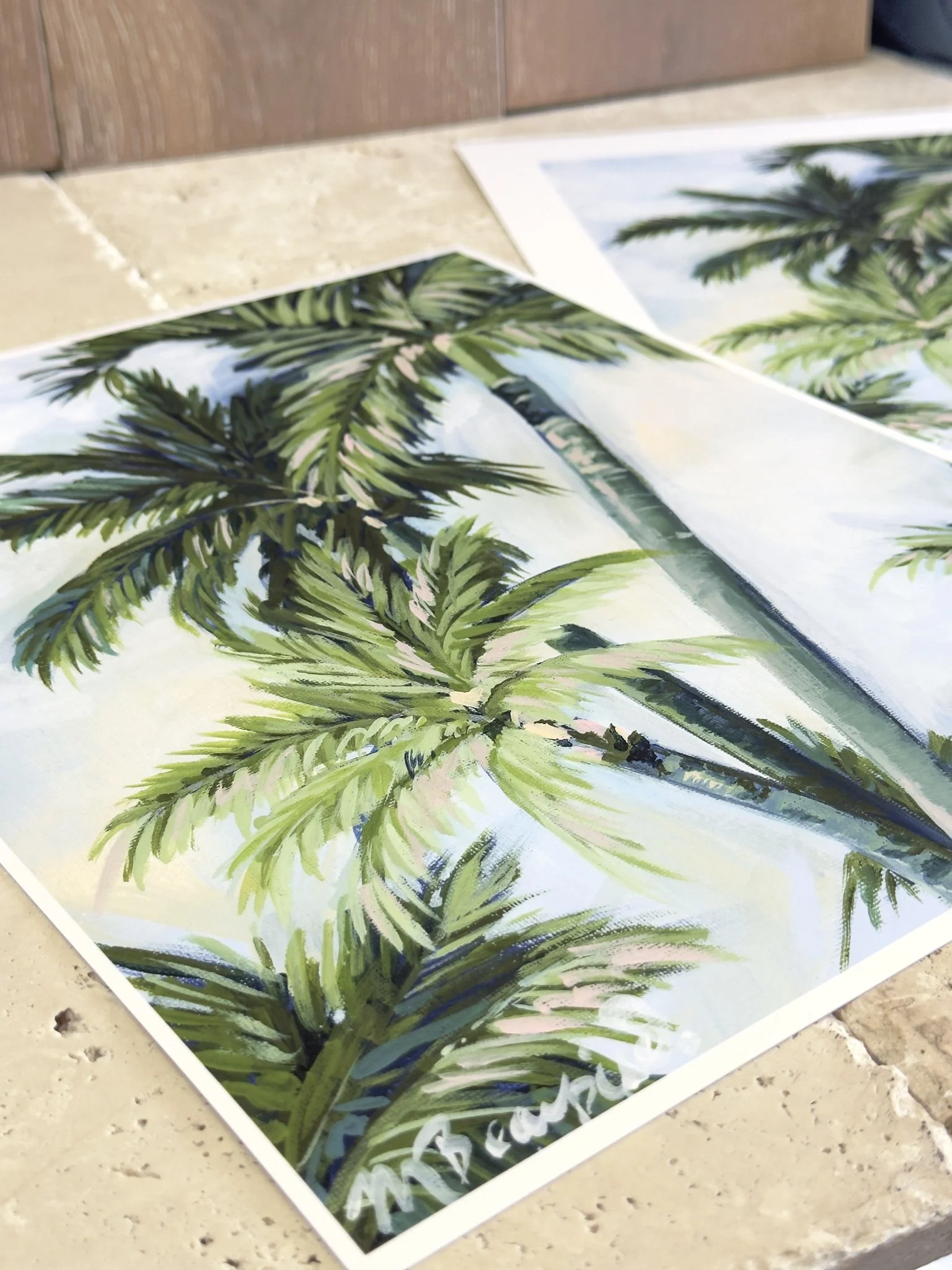 Old Florida Palms