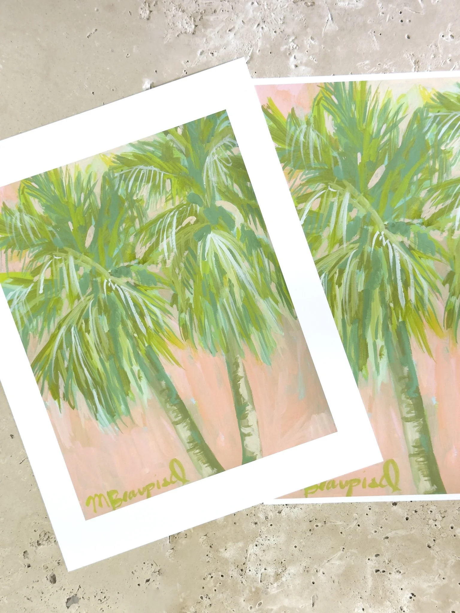 Peachy Palmettos -Florida Palms Print-Doris & June-3.jpg