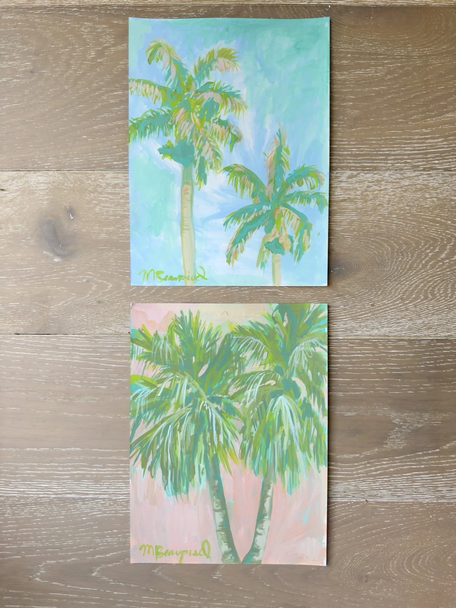 Palm Painting Set- Florida Palms Print-Doris & June-1.jpg