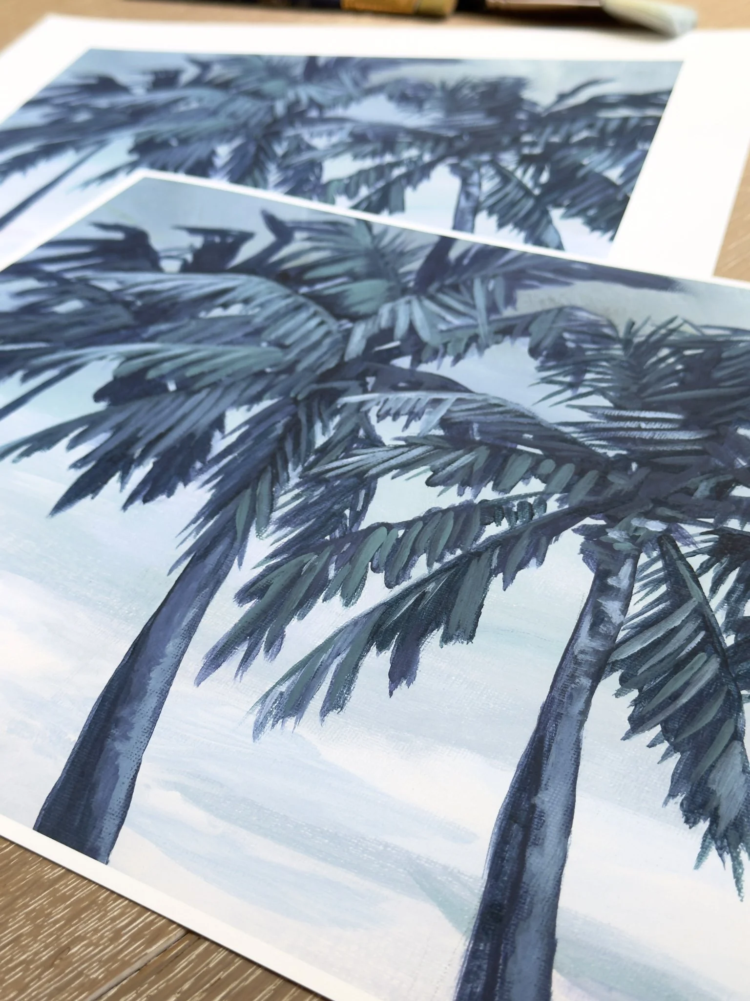 Navy Palms-Florida Palms Print-Doris & June-3.jpg