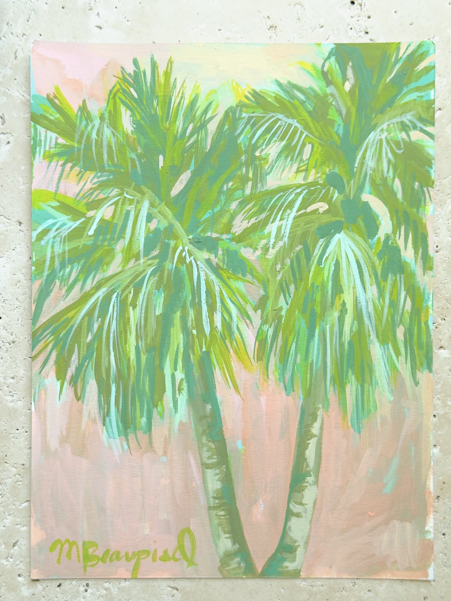 Peachy Palmettos