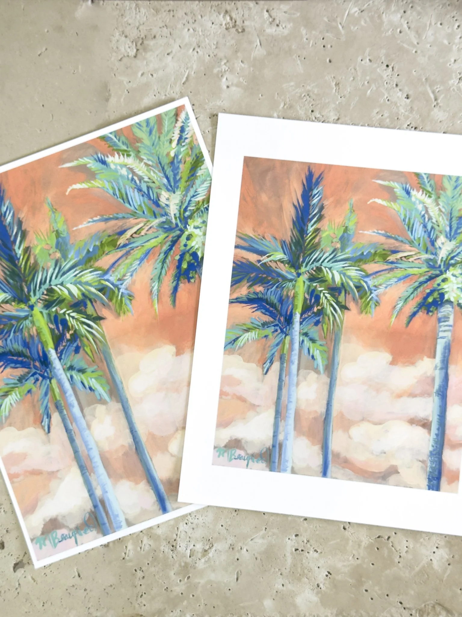 Sunset Palms-Florida Palms Print-Doris & June-3.jpg