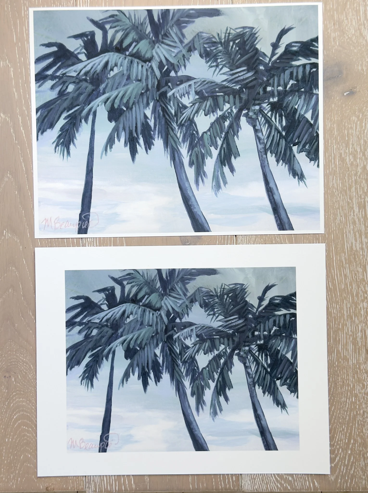 Navy Palms-Florida Palms Print-Doris & June-4.jpg