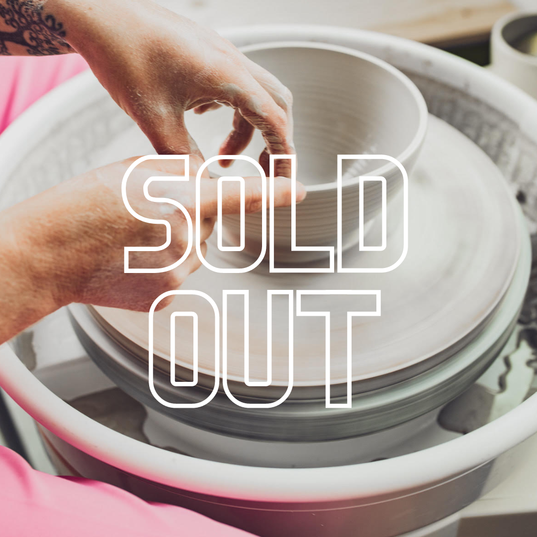 Tuesdays in May & June ✷ 6 Week Intro Wheel Throwing Course