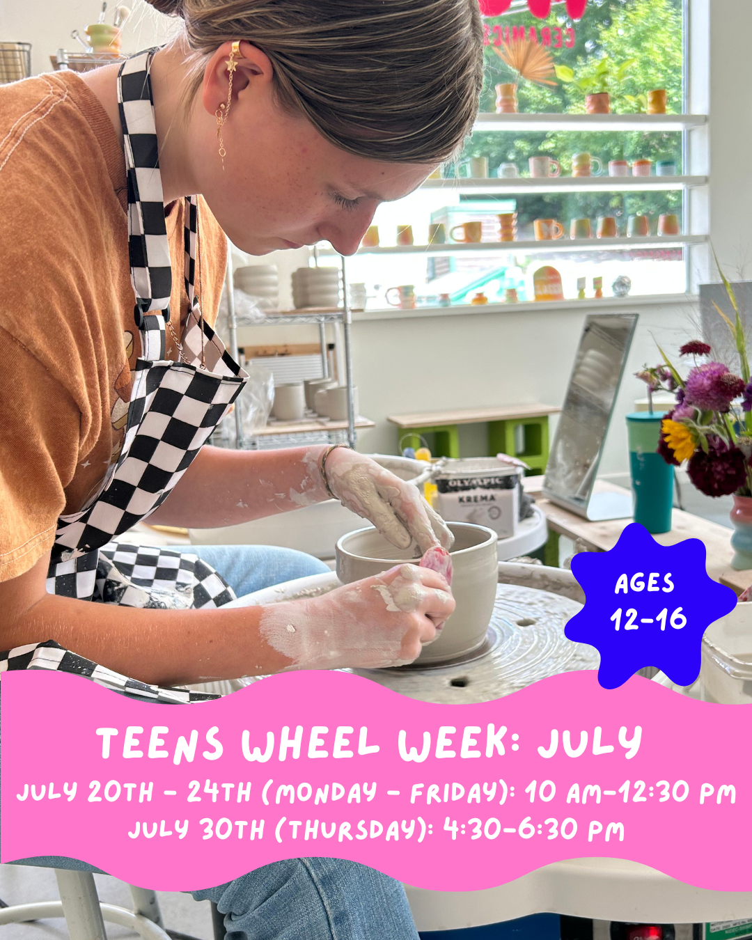 Teens Wheel Week in July