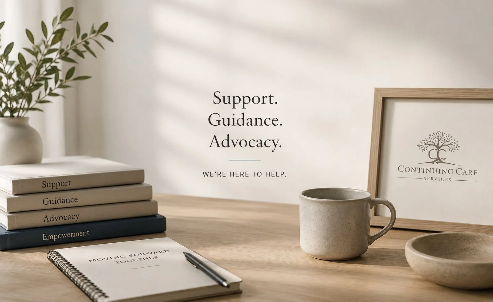Mental health advocacy and behavioral health navigation services providing support, guidance, care coordination, substance use resource navigation, and healthcare advocacy for adults throughout California.