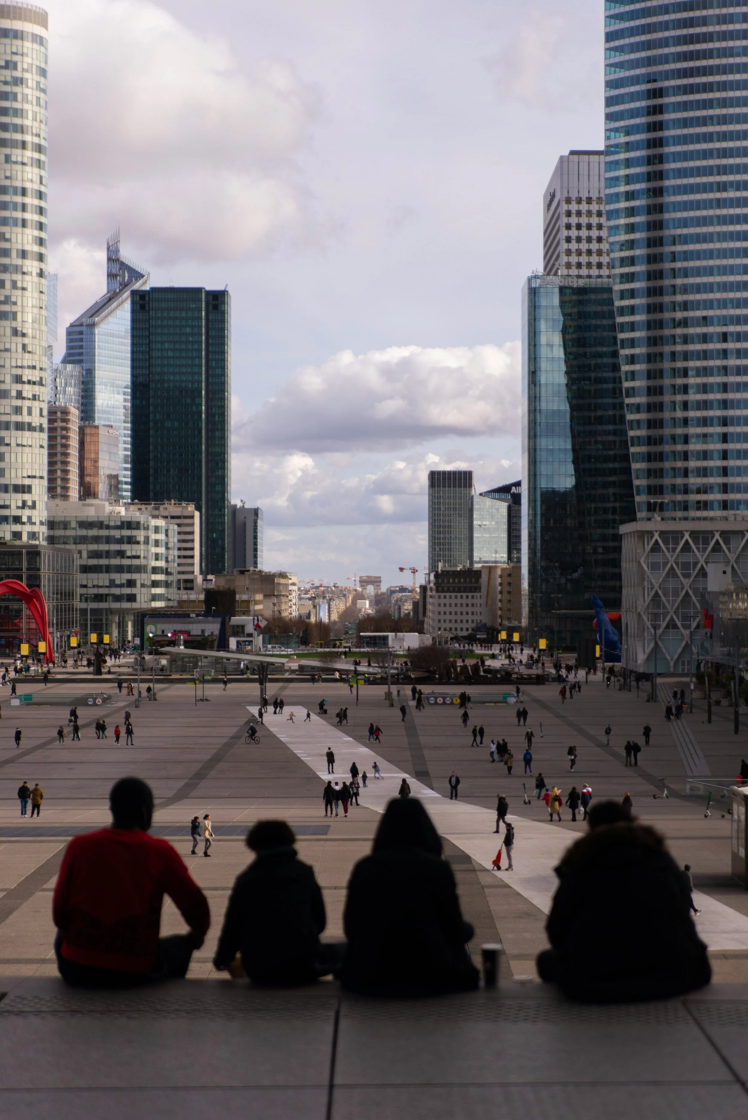 September Random Walk: Paris Arche to Arc
