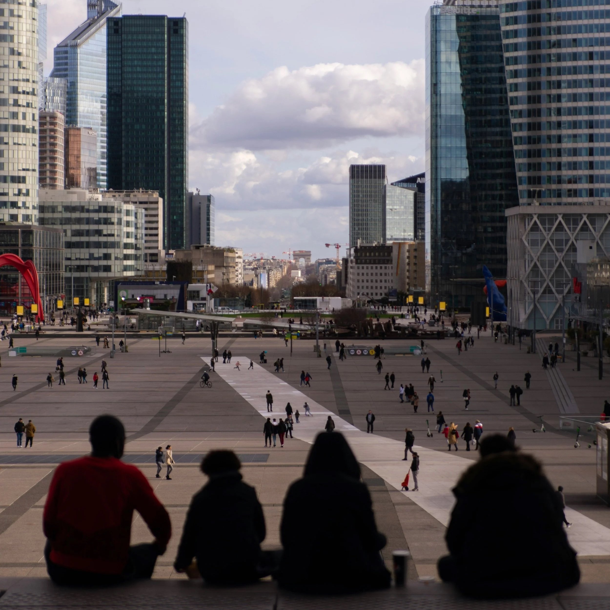 September Random Walk: Paris Arche to Arc
