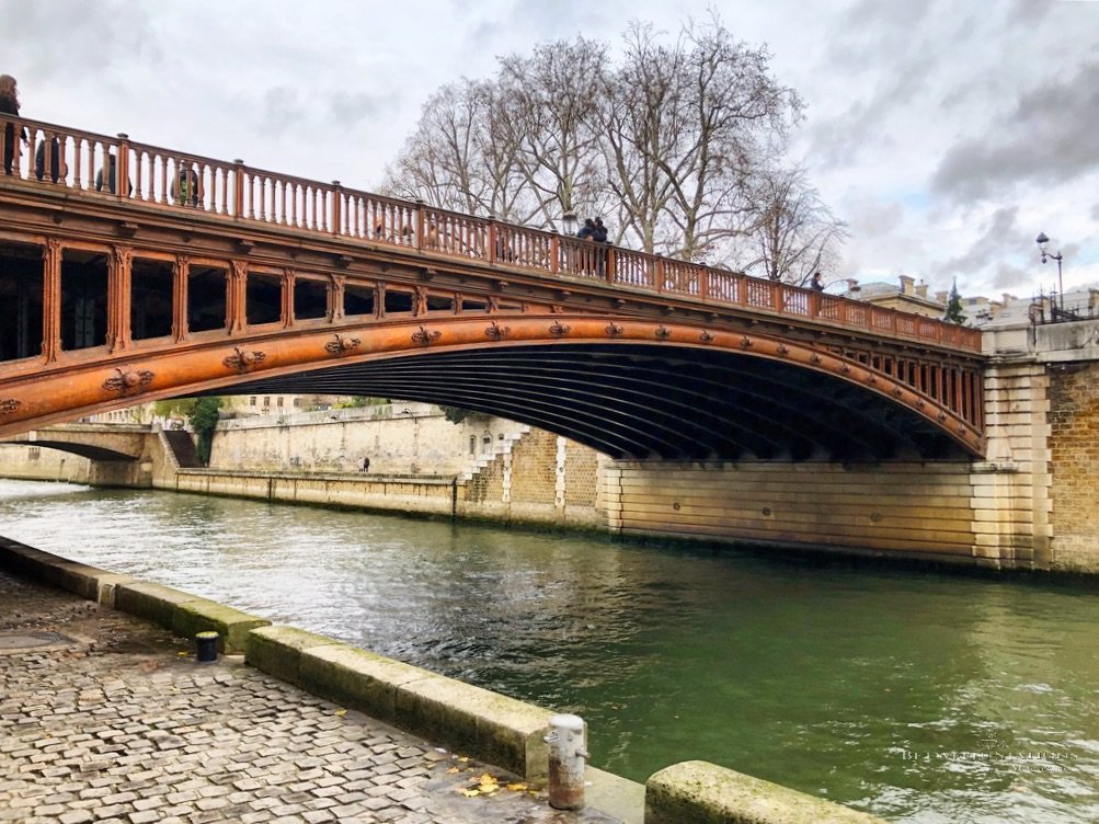 Bridge Over The Seine In Paris