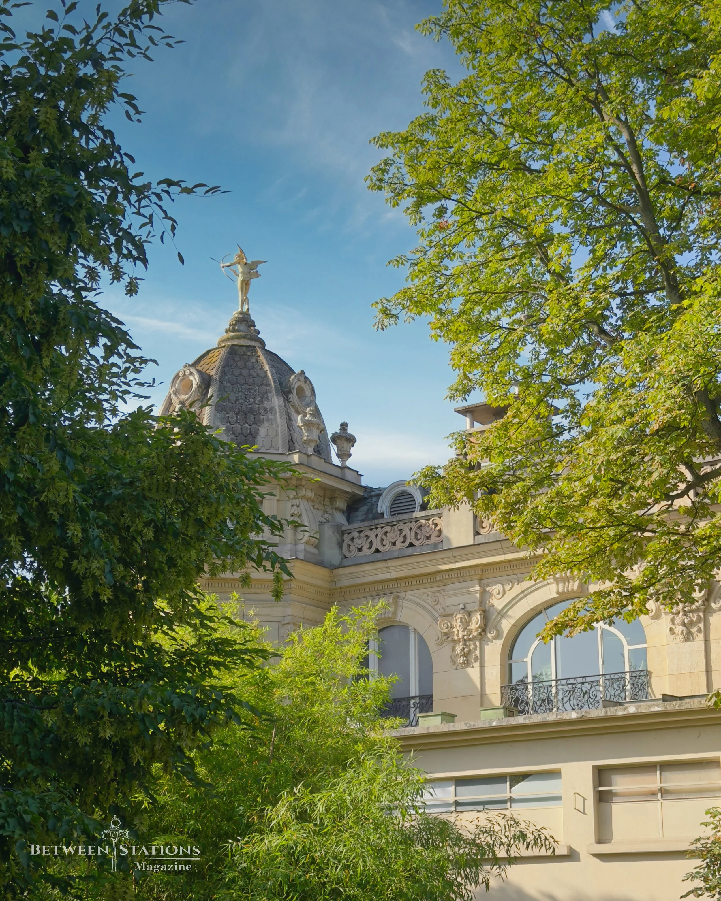 French Architecture in a Sky View