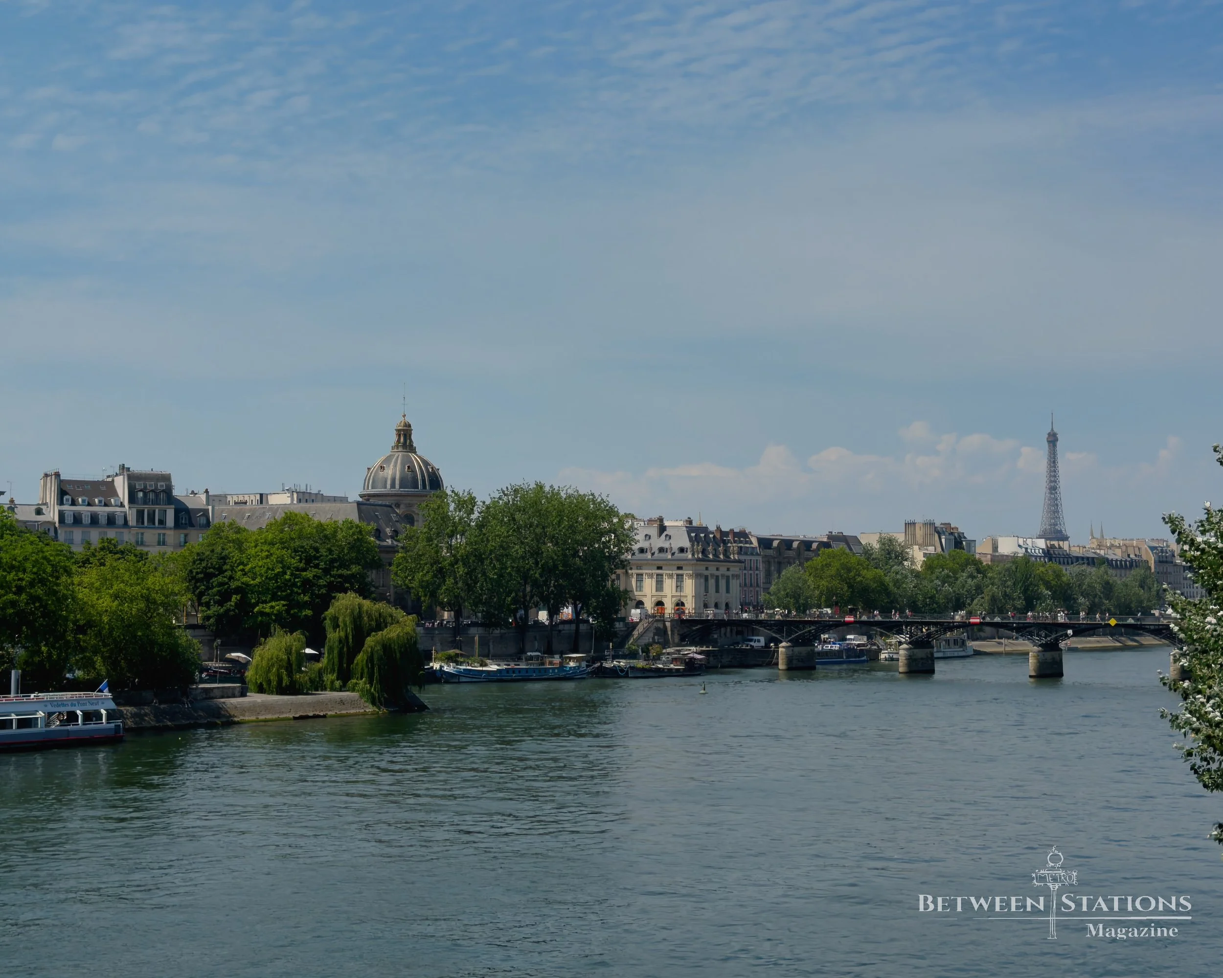 Paris view on the River Seine