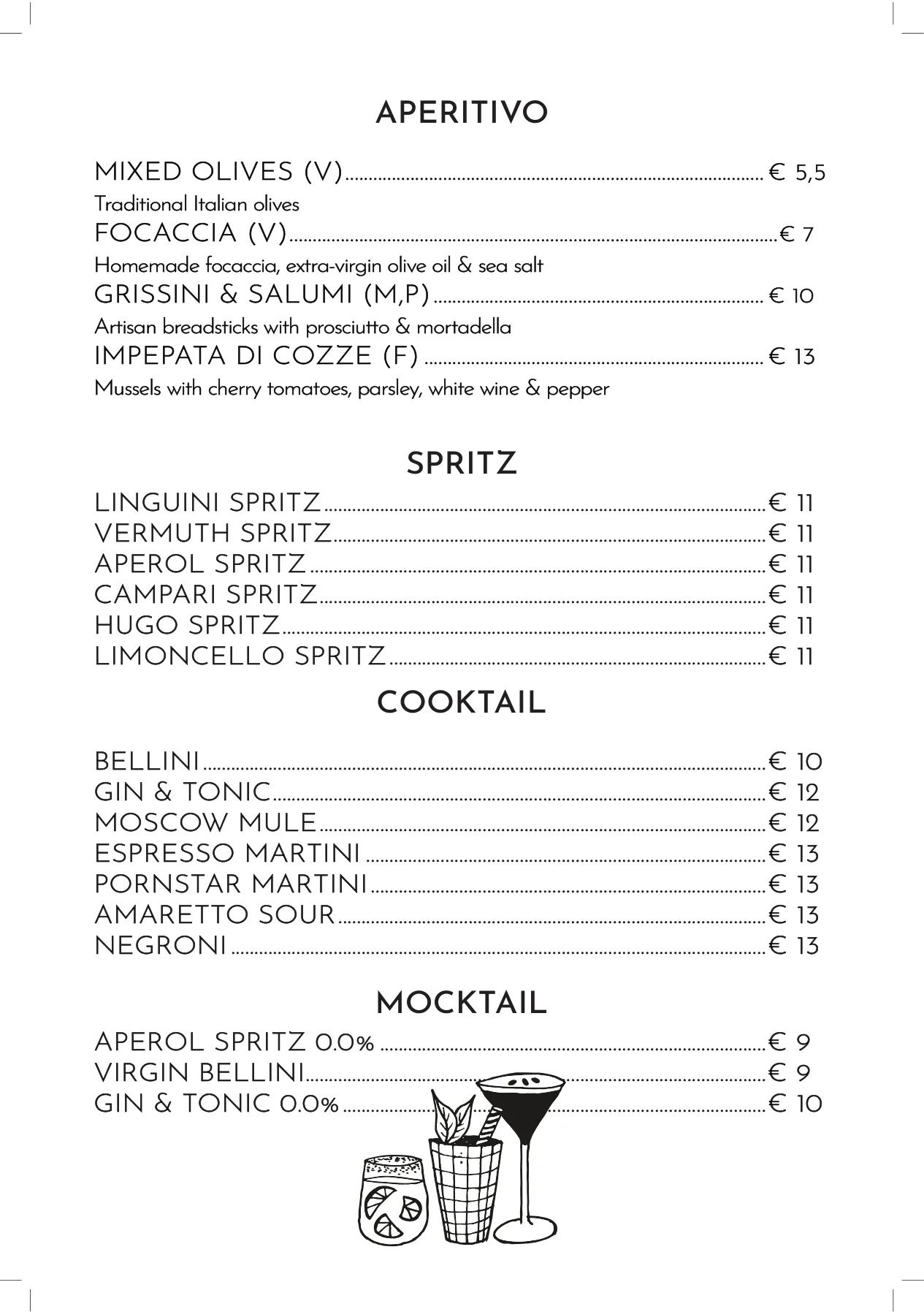 Menu Linguini pagina 3
