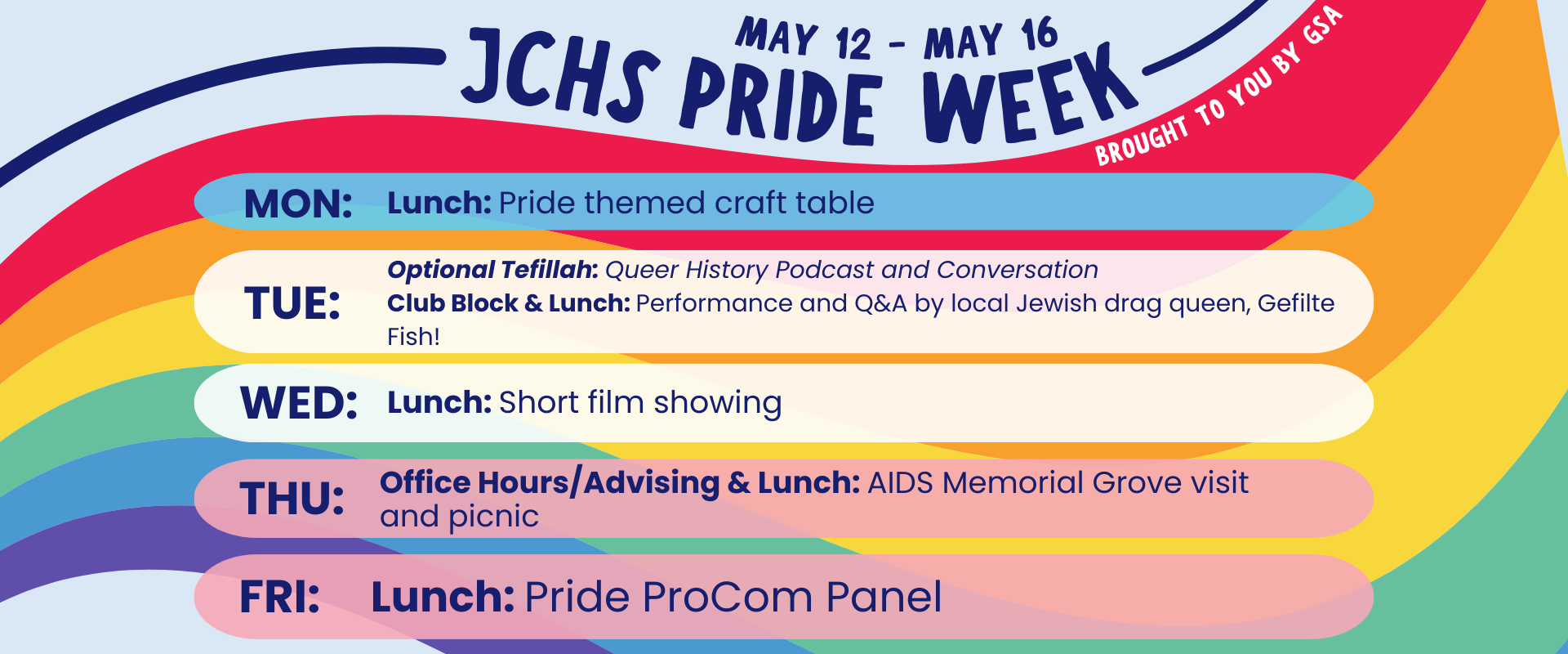 JCHS PRIDE WEEK