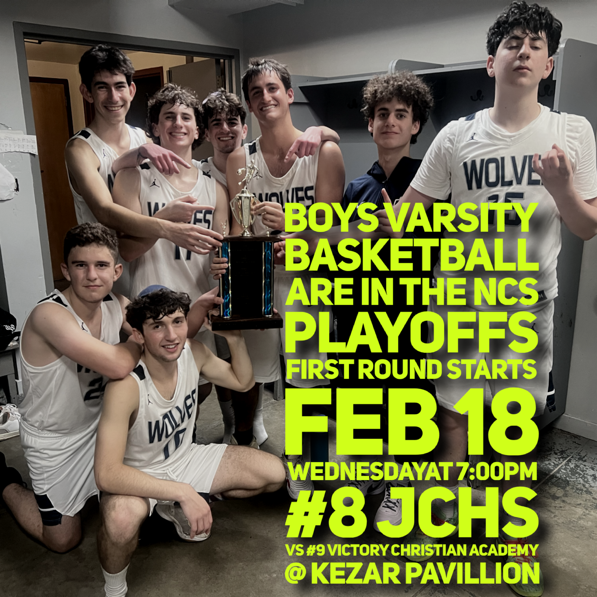 Boys Basketball in NCS Playoffs