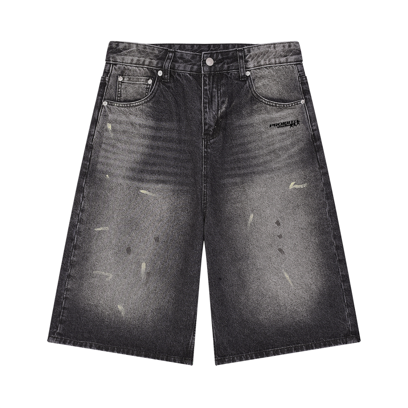 PAINT SPLATTER JORTS