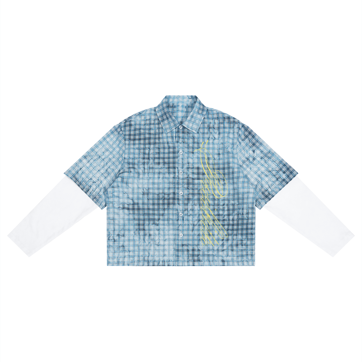 VINTAGE PLAID LONG SLEEVE SHIRT