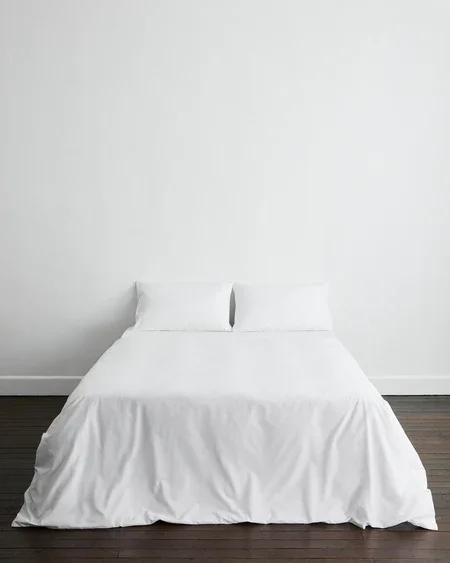 Fitted Sheet + Flat Sheet + 2 Pillow Case Set