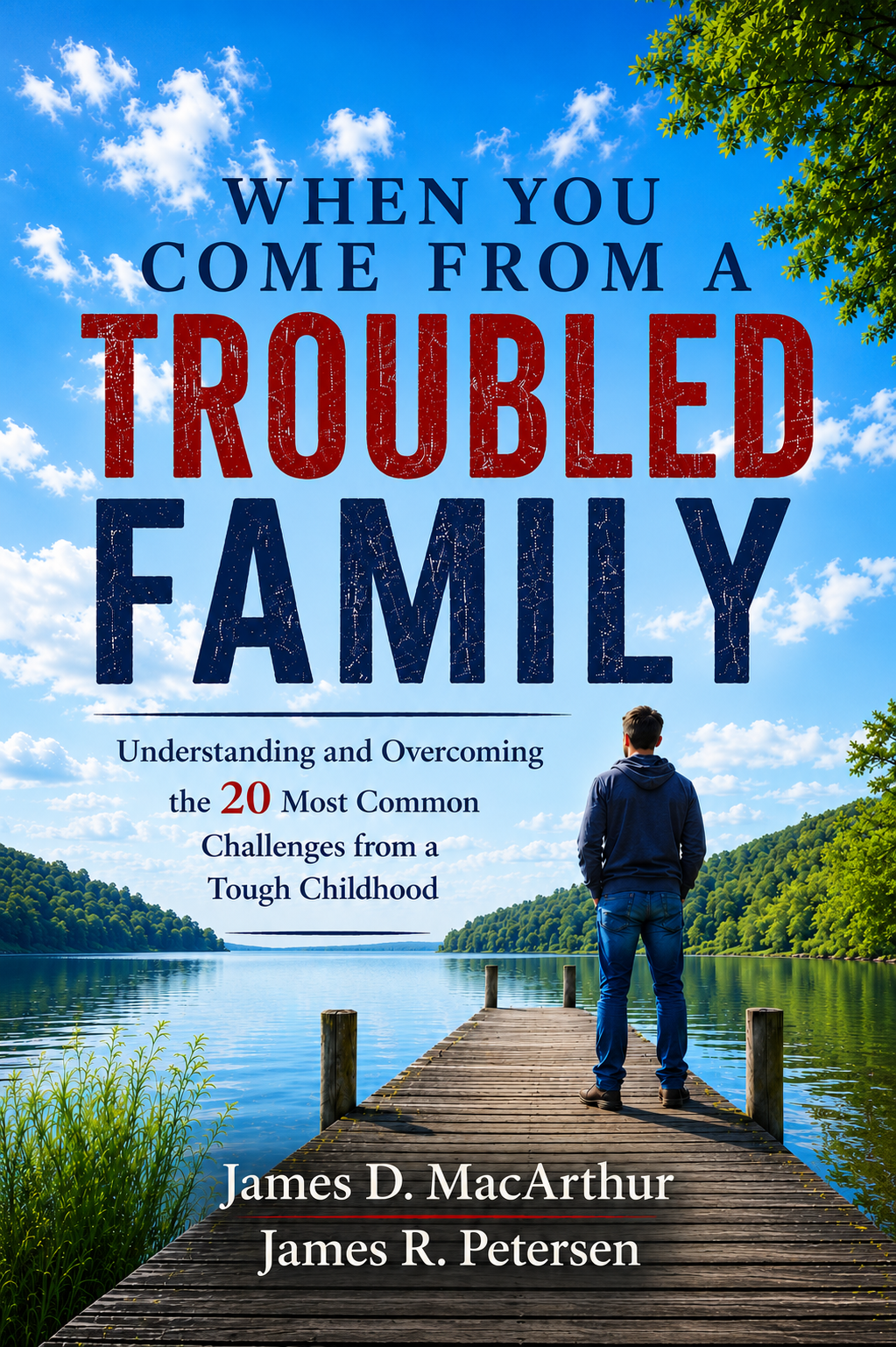 Book cover: When You Come From a Troubled Family front cover