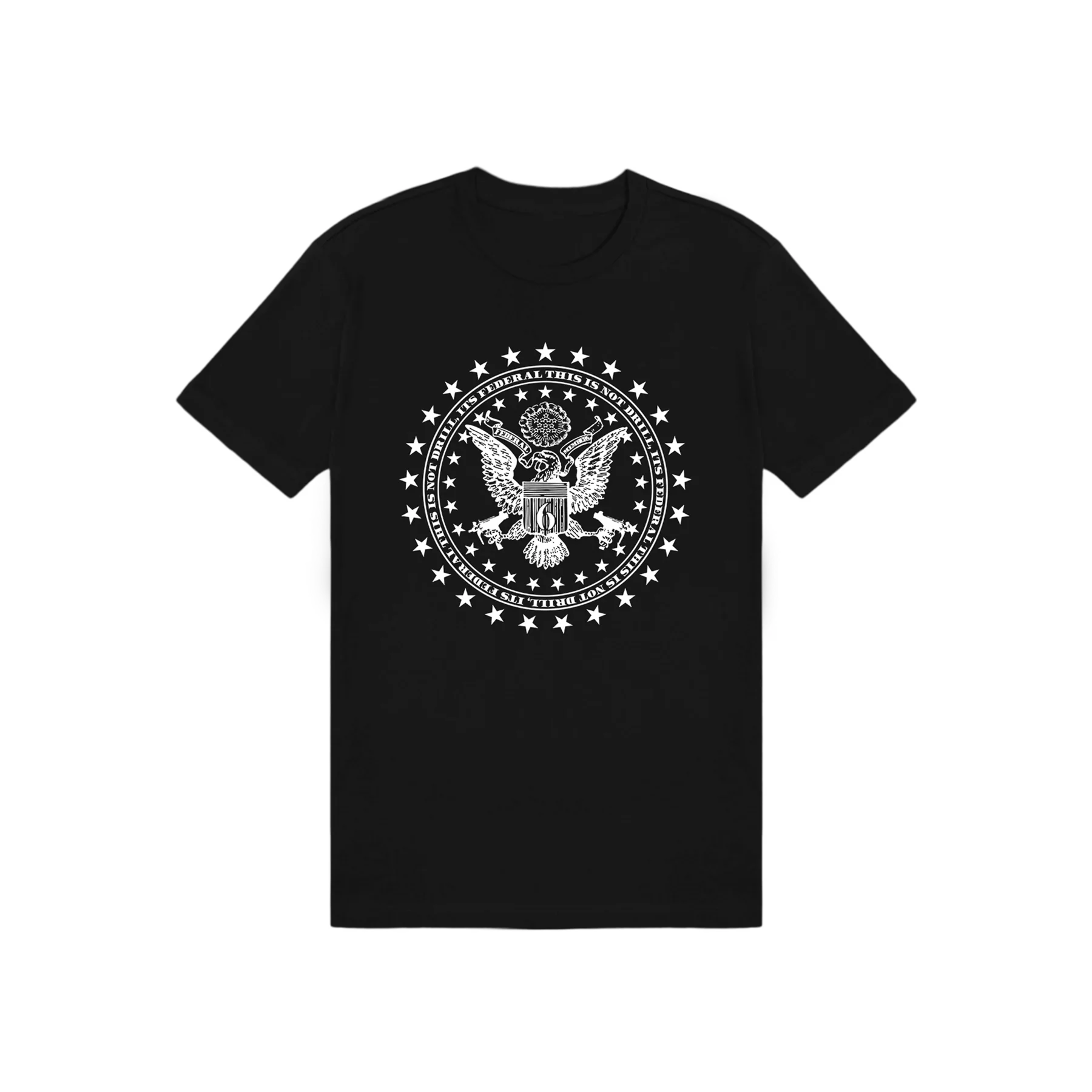 SINN6R official Black Federal Tee