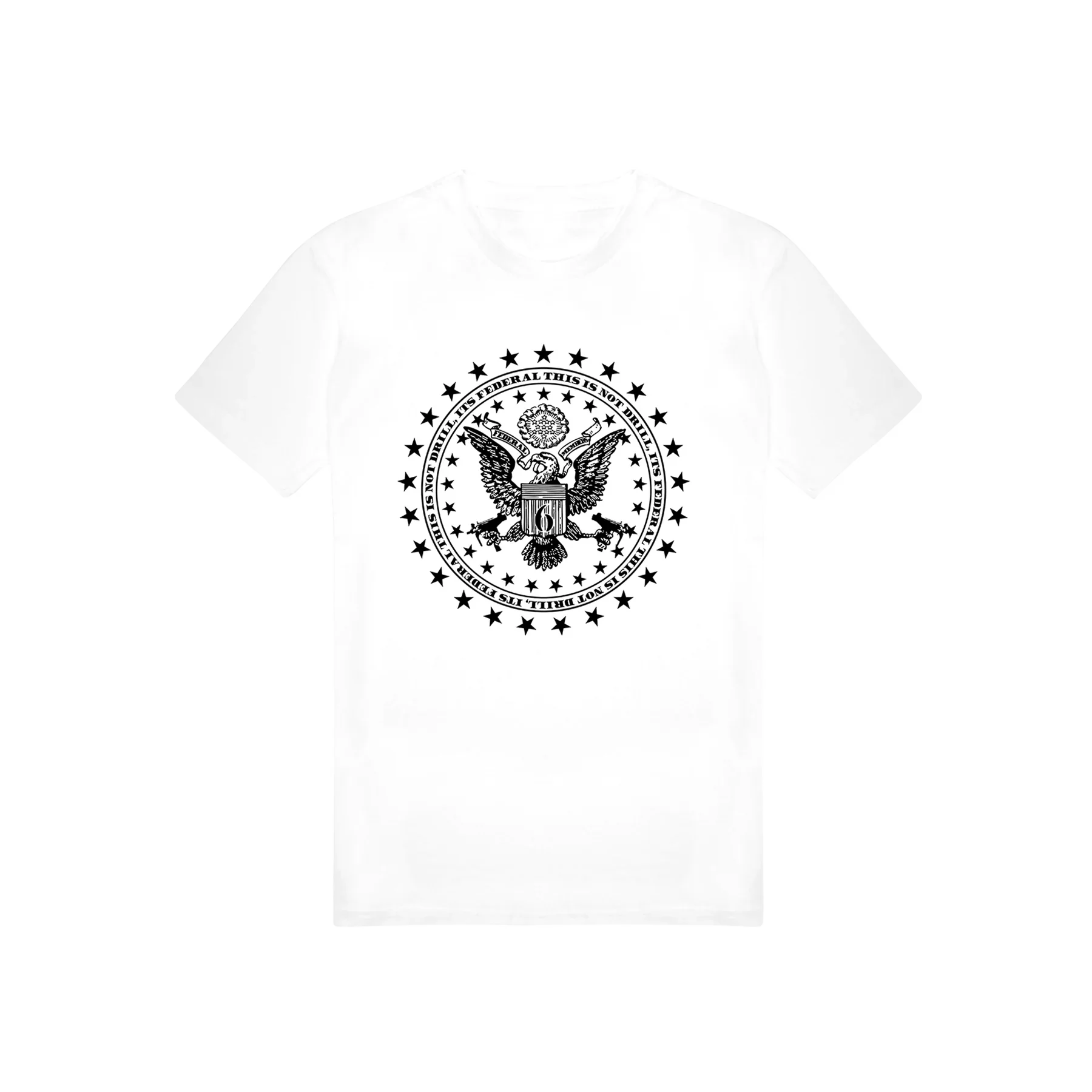 SINN6R official White Federal Tee