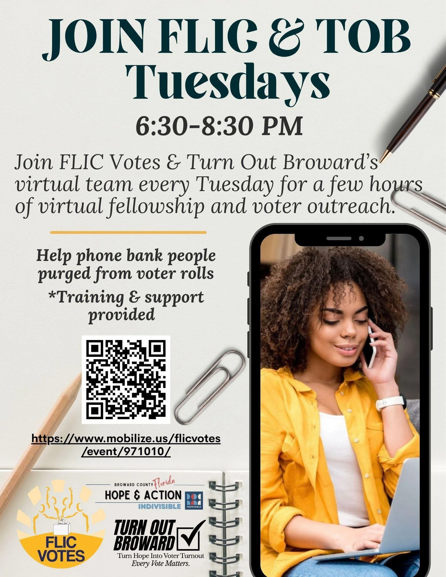 Teach, Vote, Rise