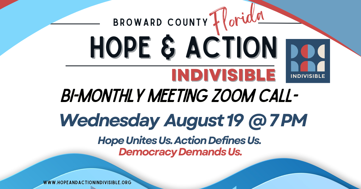 Hope & Action Bi-Monthly Member Meeting