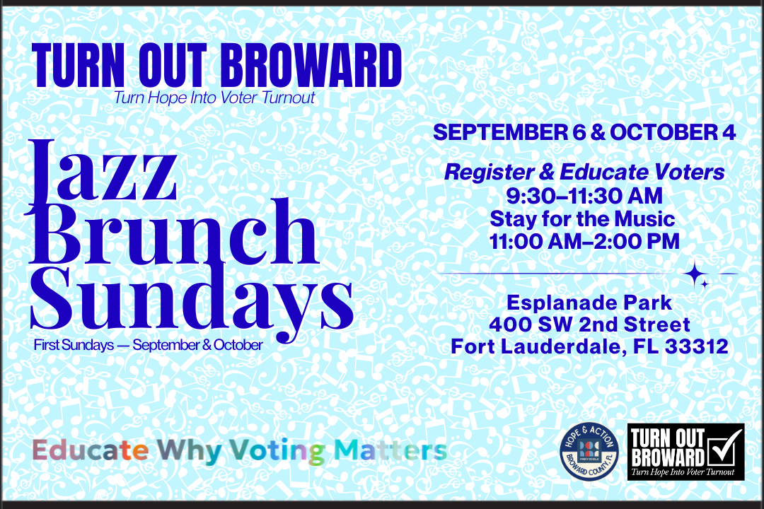 Turn Out Broward Jazz Brunch 