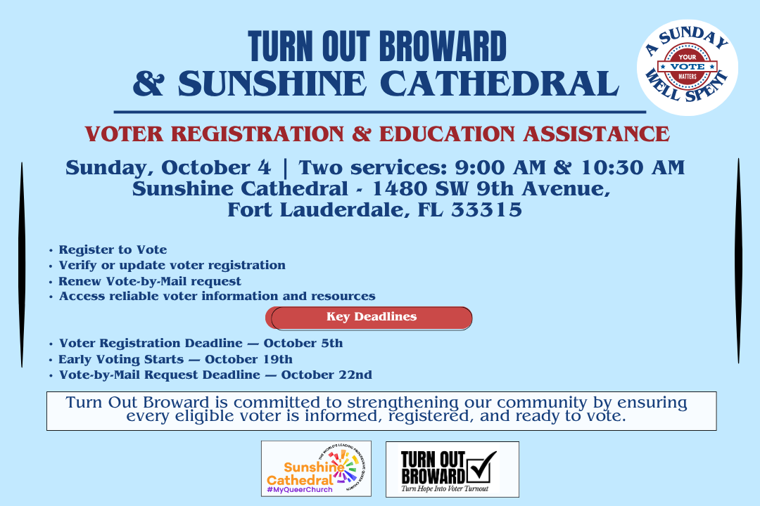 Voter Registration & Education Assistance