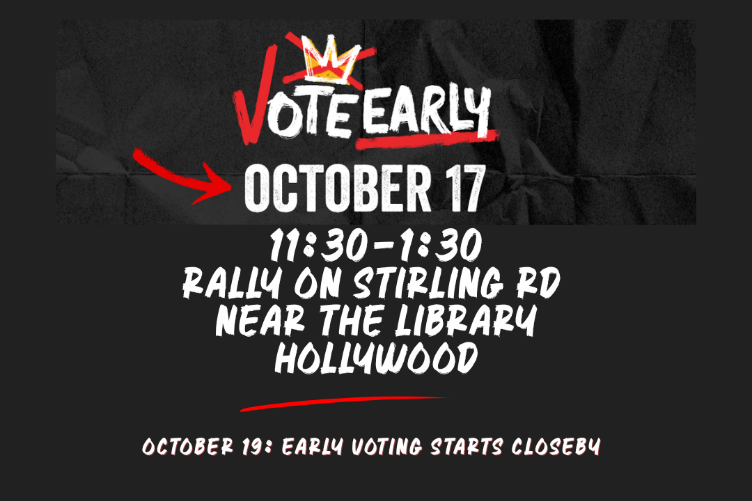 NO KINGS VOTE EARLY RALLY - HOLLYWOOD