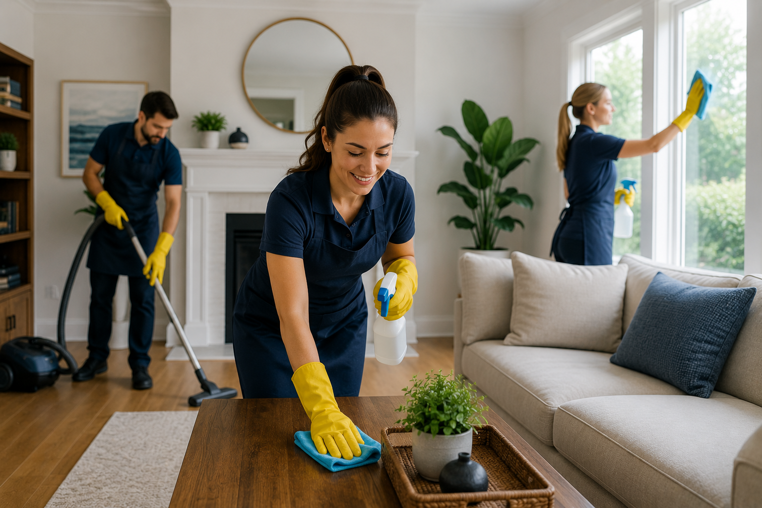 Professional house cleaning services for senior downsizing and home transitions.