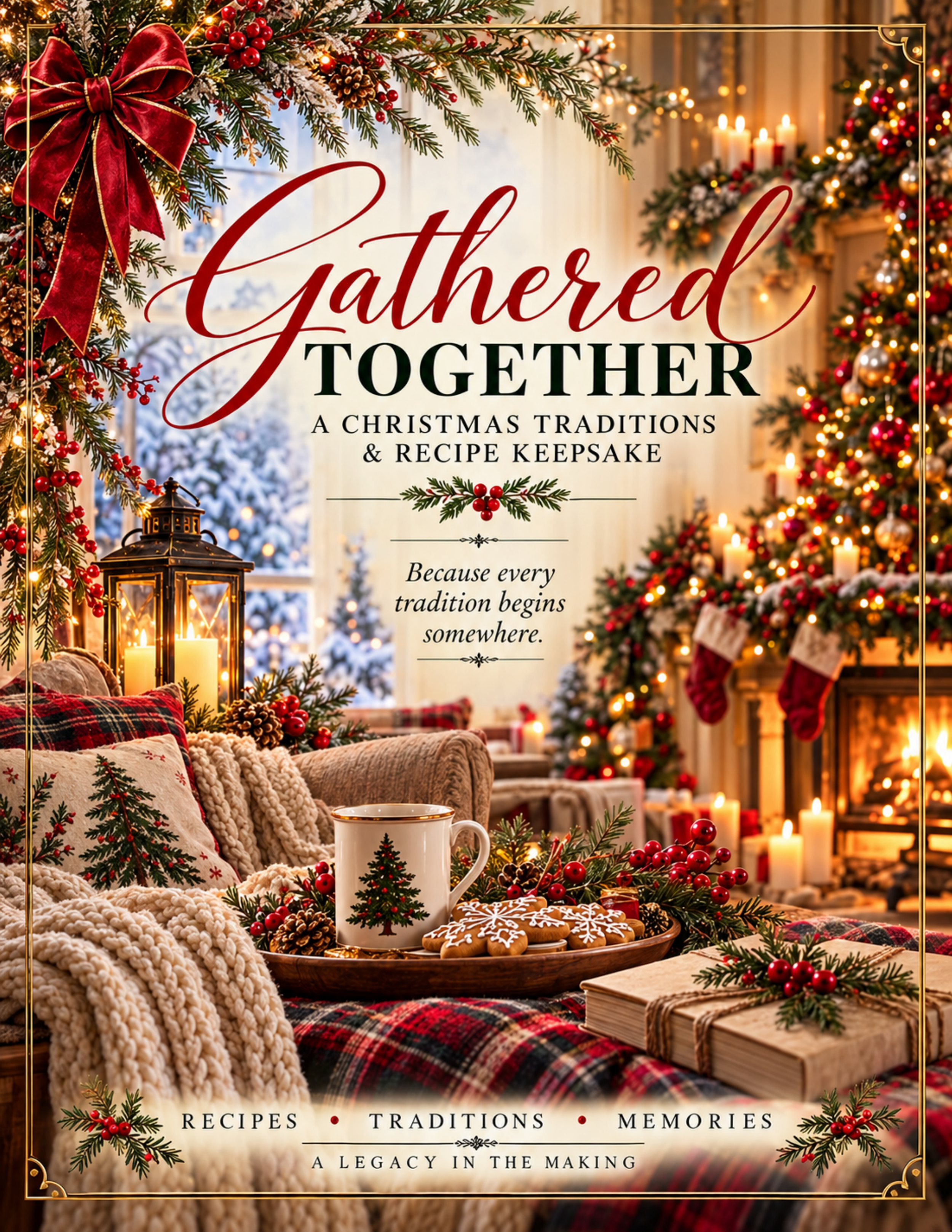 Gathered Together: A Christmas Traditions & Recipe Keepsake
